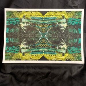 Super cool and unique abstract art print #abstractart #ronswanson